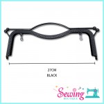 FRAME - LIP SHAPE-METAL-27CM (BLACK, BRONZE, GOLD & SILVER)